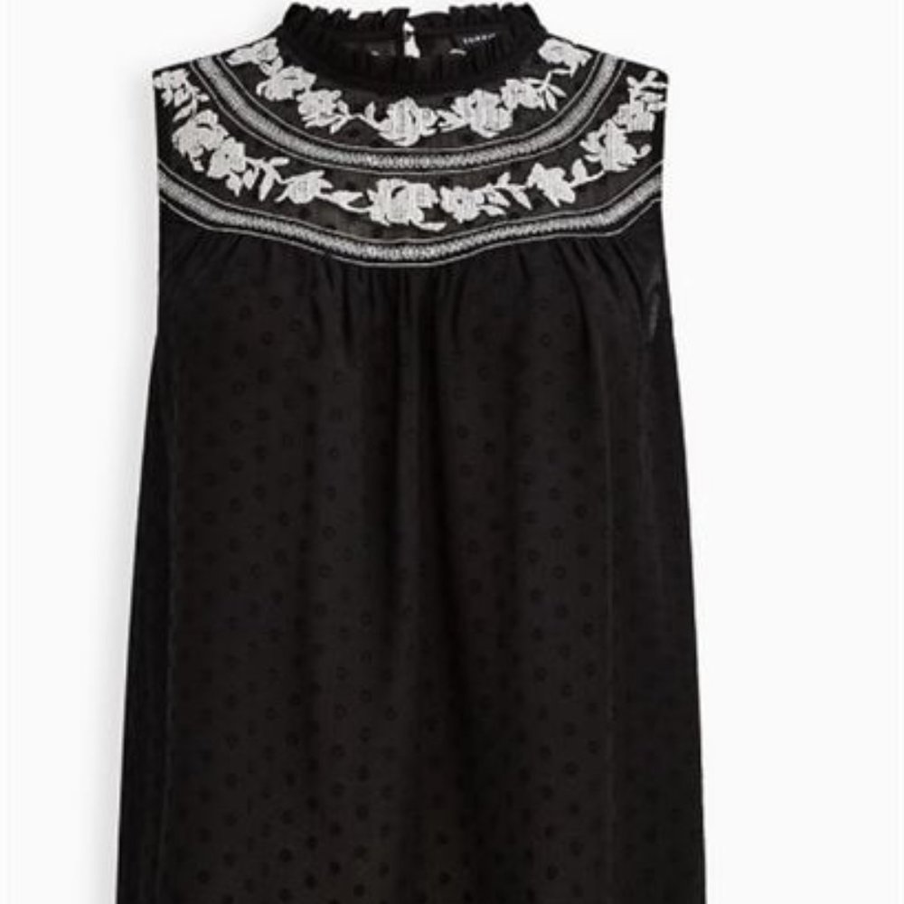 Enbroidered Top